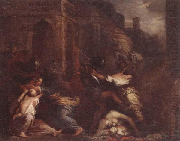 The massacre of the innocents, unknow artist